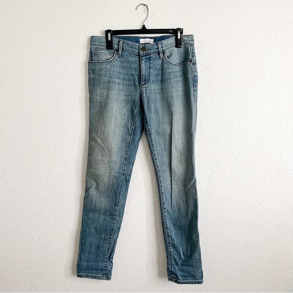 Loft Size 2 26 Waist Relaxed Skinny Jeans 9” Mid Rise